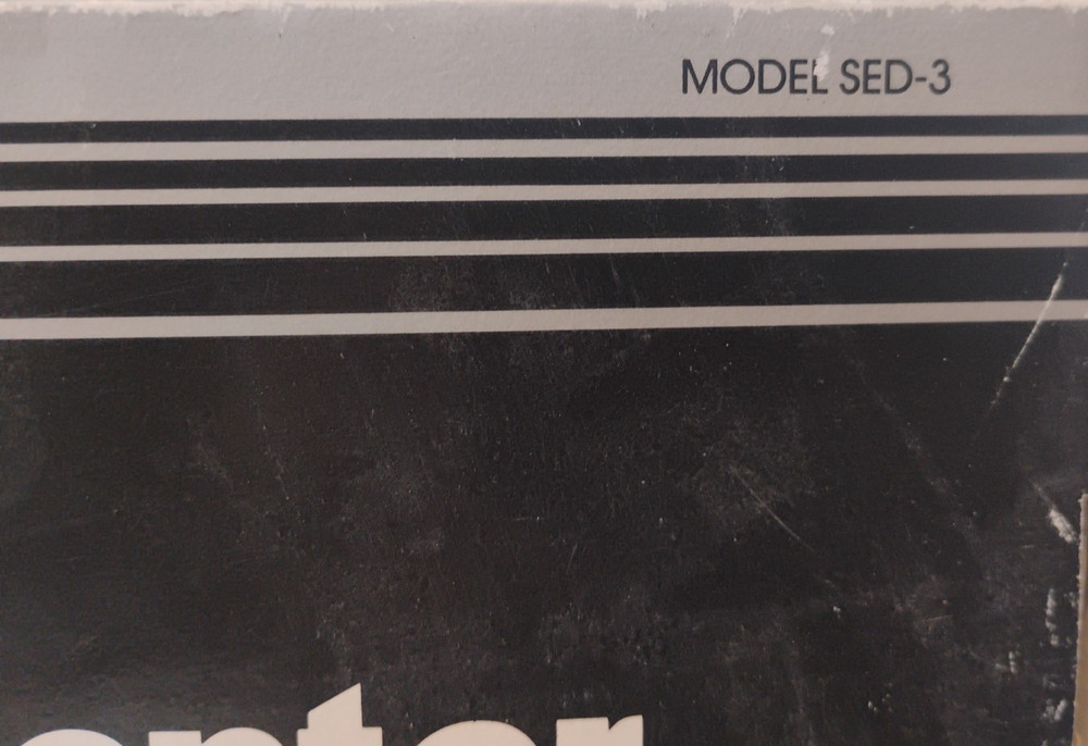 1991 Pro Ed/it 3 Video Processing Center COMPLETE *Tested & Working*