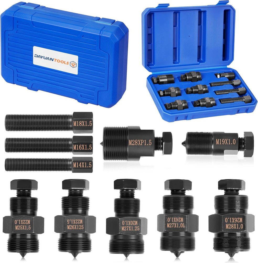 Motorcycle Flywheel Puller with 10Pcs Different Sizes of Pullers Compatible