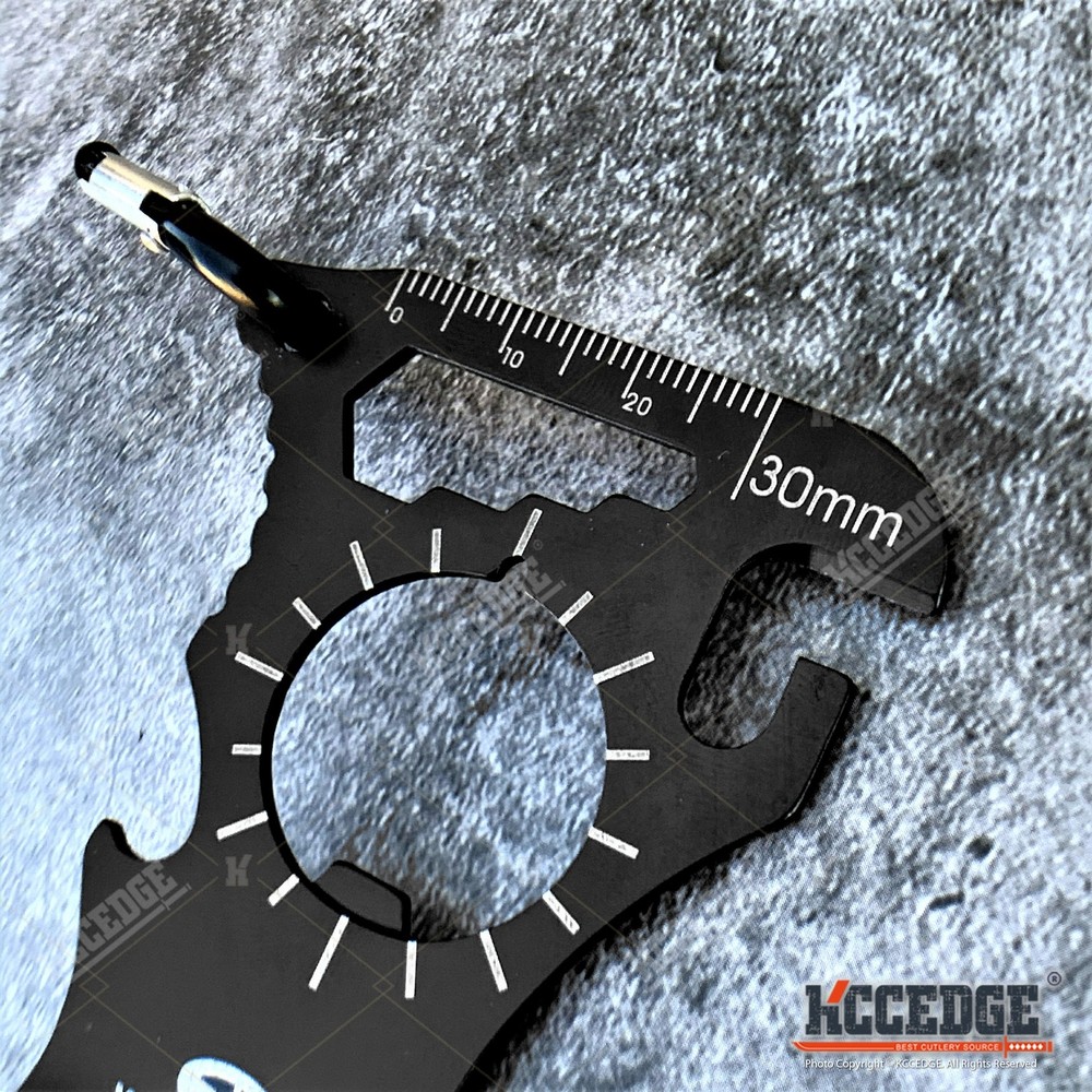 Multi-Tool Tactical Camping SPOON - FORK - CAN & BOTTLE OPENER - HEX WRENCH