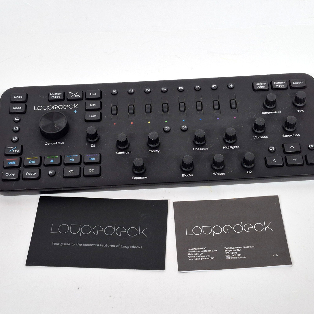Loupedeck Plus + Photo/Video Editing Controller Console Japan