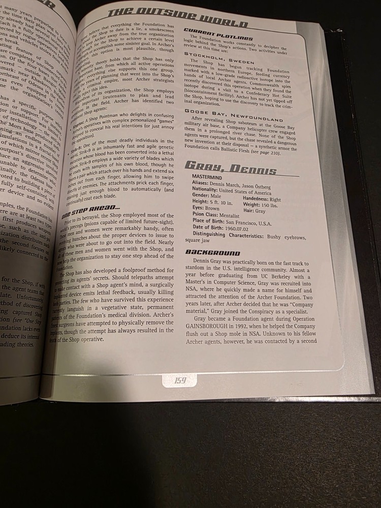 Shadowforce Archer : A Spycraft Campaign Setting ☆ d20 ☆ Authentic ☆