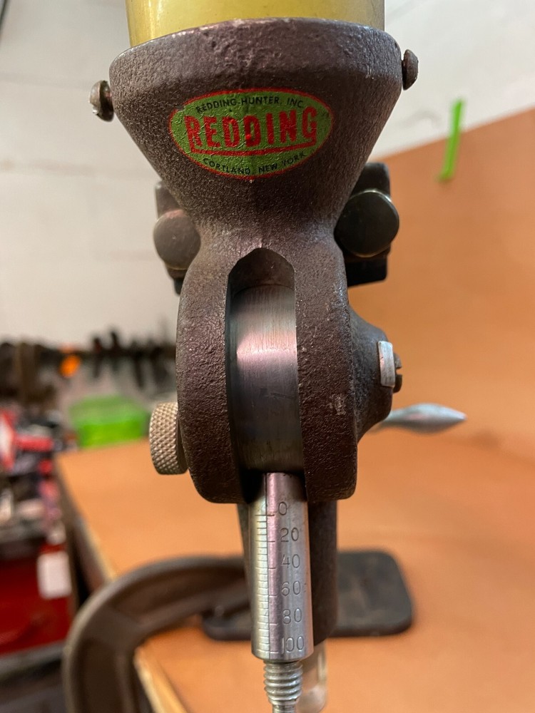 Redding Powder Measure with Bench Mount