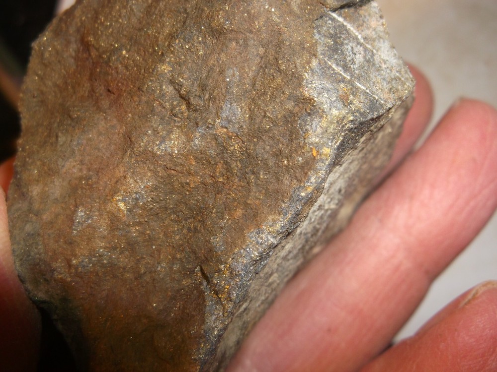 Gold, silver, copper, 113 grams samples ,ore high grade .