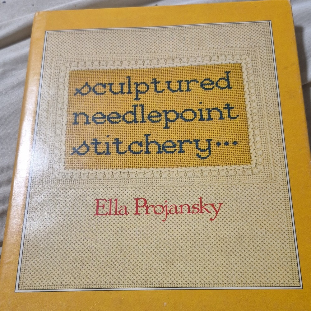 Charles Scribner's Sons Sculptured Needlepoint Stitchery Book