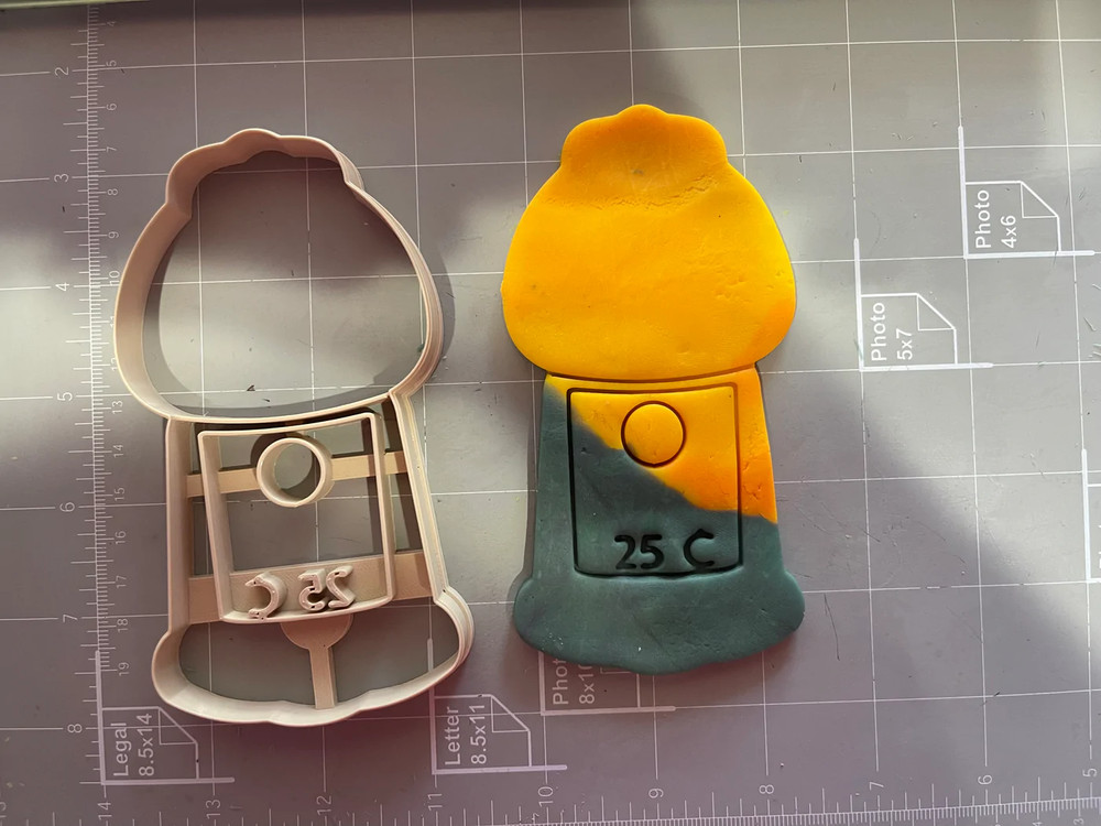 Gumball Machine Cookie Cutter