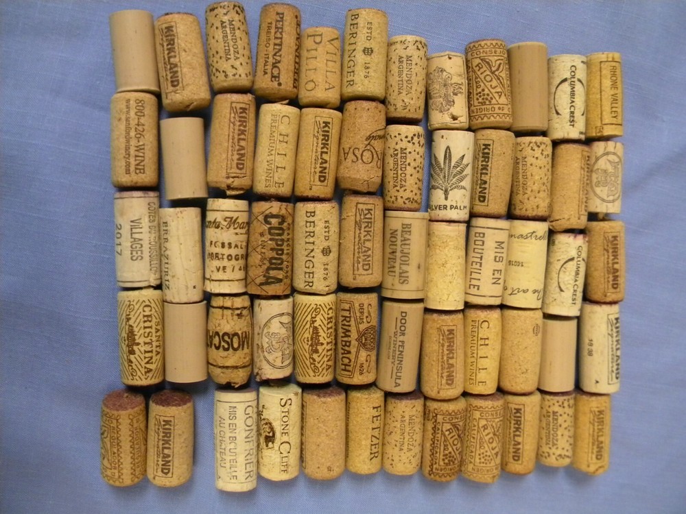 Corks Craft Project 30 Used Wine Corks Mix types & wineries for Crafts Projects