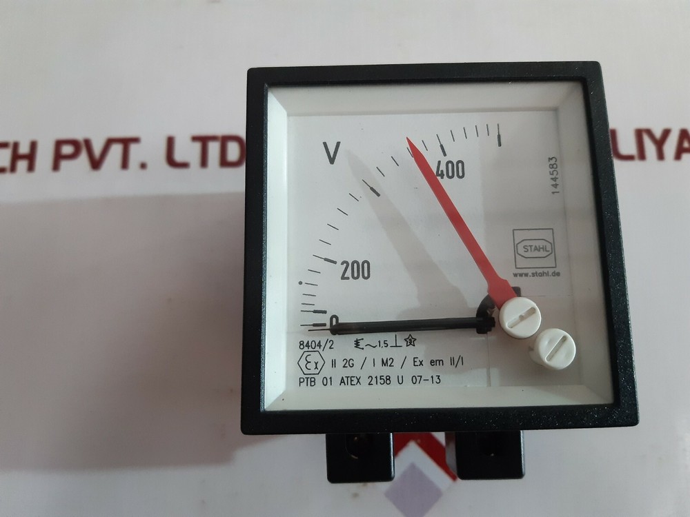 Stahl 144583 voltmeter