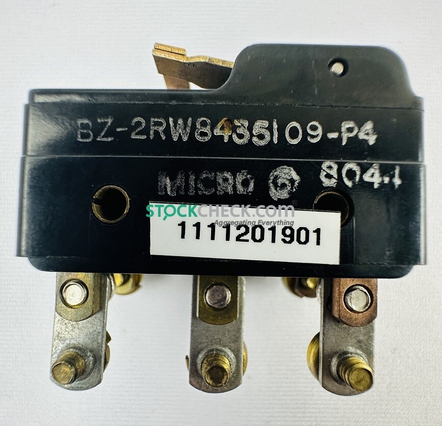 Honeywell BZ-2RW8435109-P4 MicroSwitch