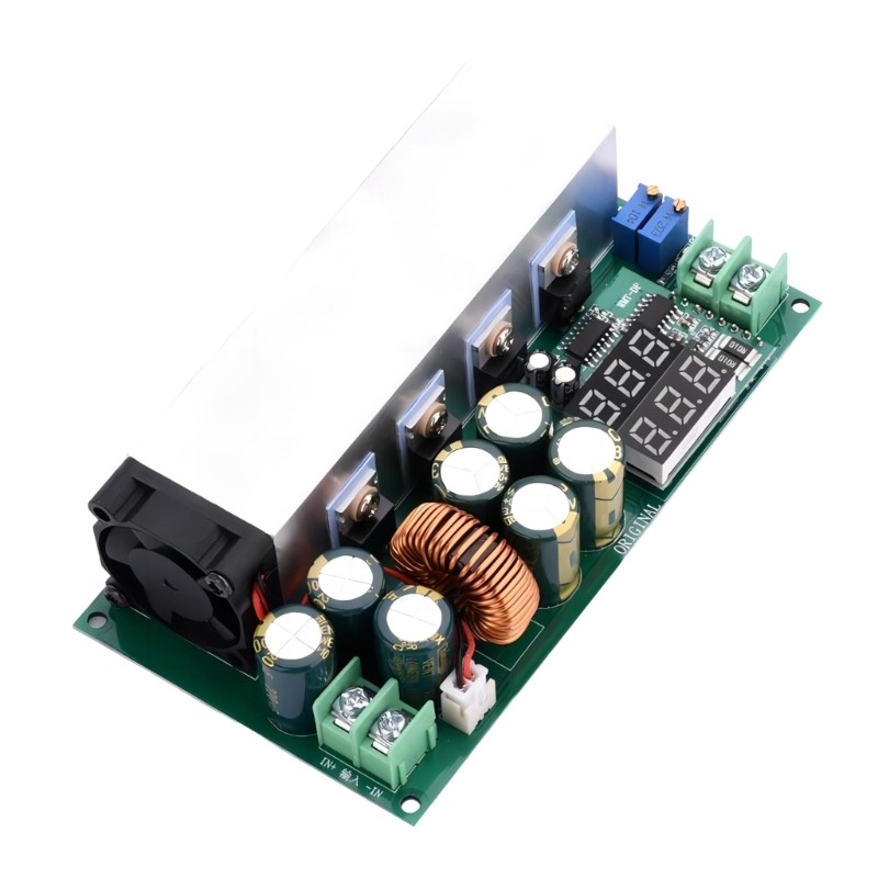 Direct Current Step Down Module Bucker Converters Power AdjustableDC12-80V 20A