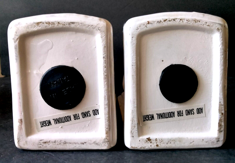 Lustreware Lusterware Ceramic Bookends Inverted Elephants