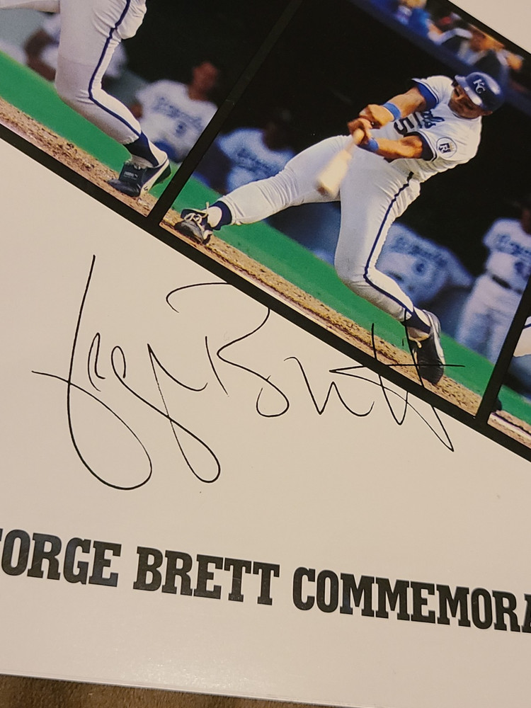 George Brett 3000 Hits Commemorative Souvenir Program