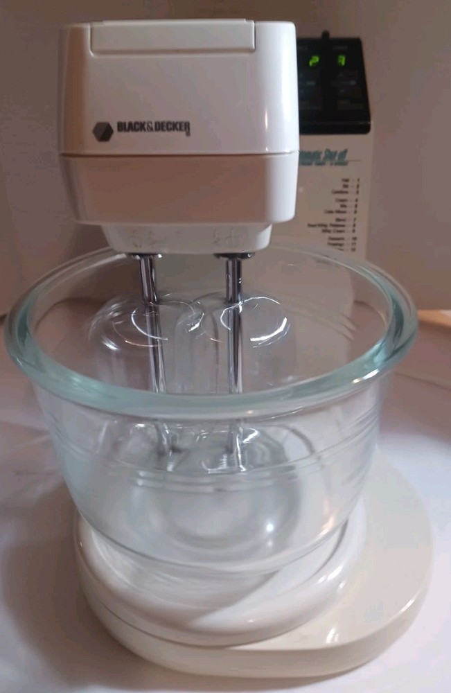 Vintage Black & Decker SM 100 Automatic Electronic Timer Shut Off 12-speed