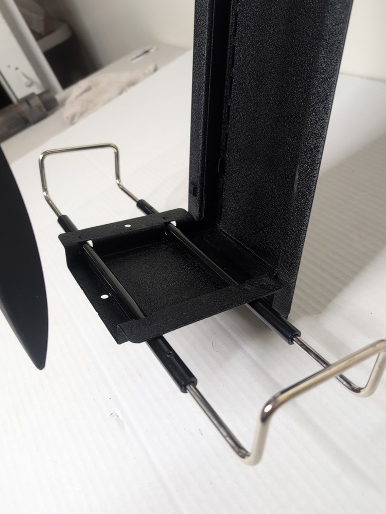 Workrite Vertical Sliding CPU Holder For Desk Adjustable Locking