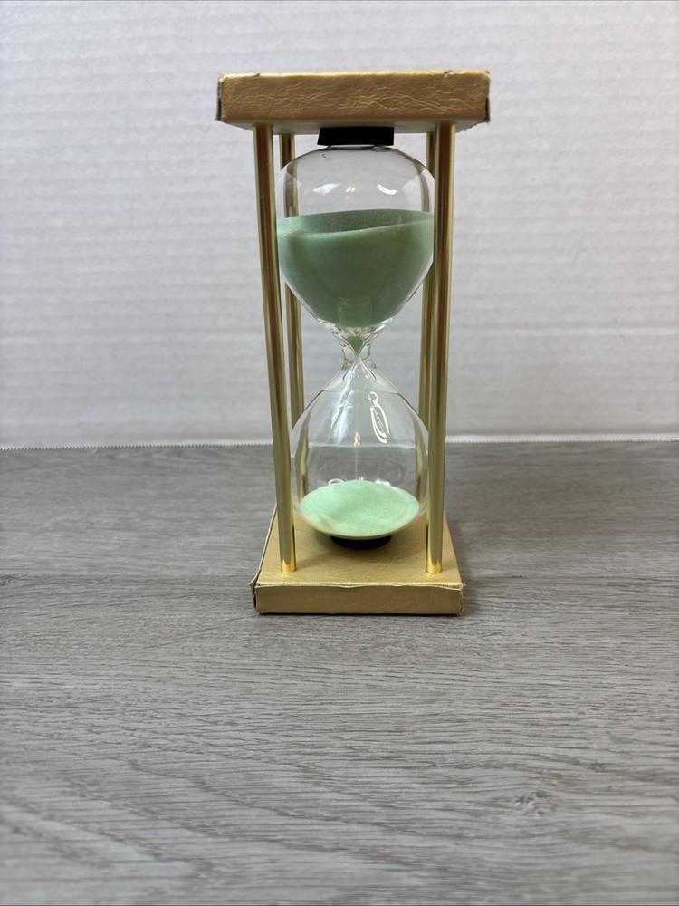 16 minute sand timer Light Green Sand Hourglass