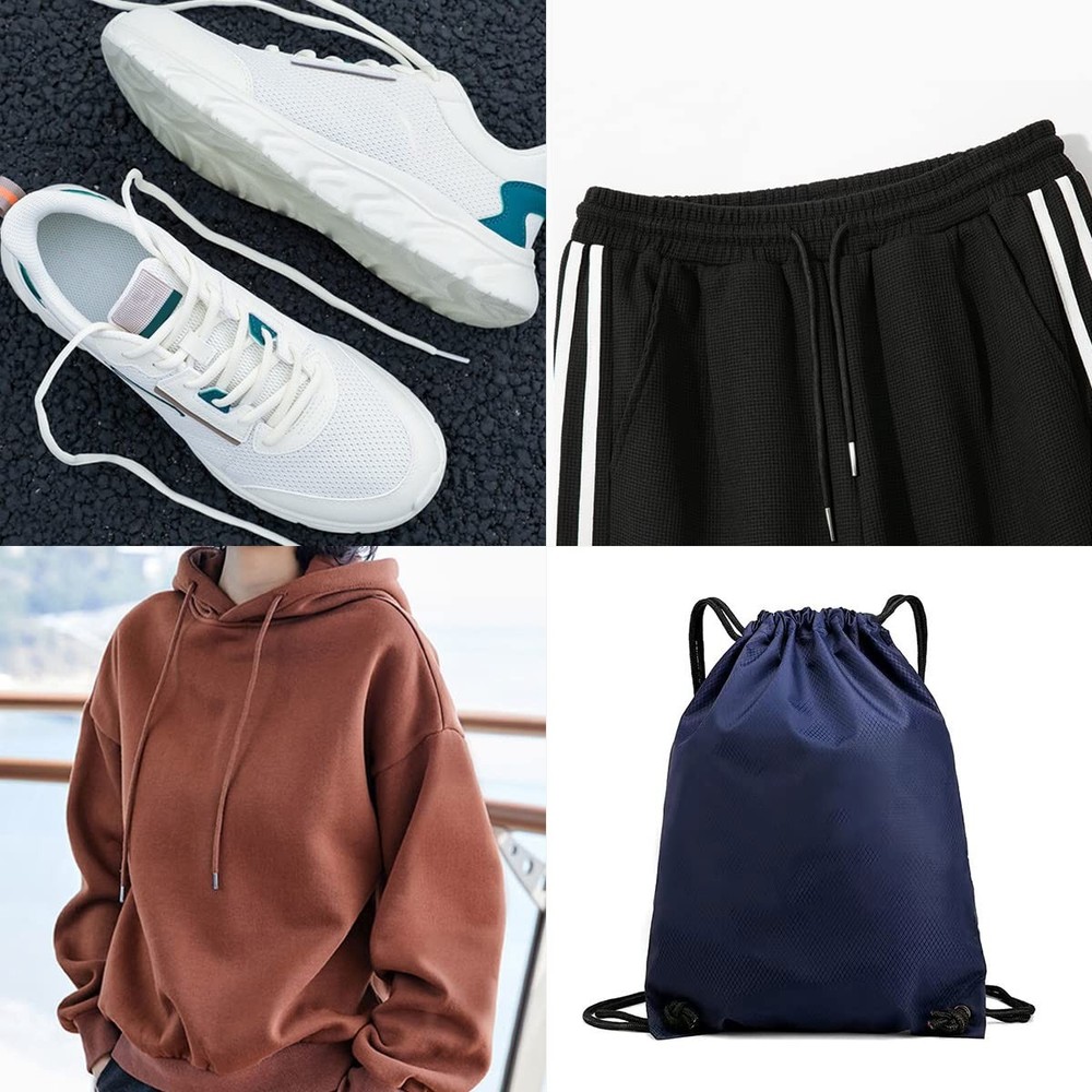 24Pack Replacement Drawstrings Universal Drawstrings with 4pcs Drawstring Thr...