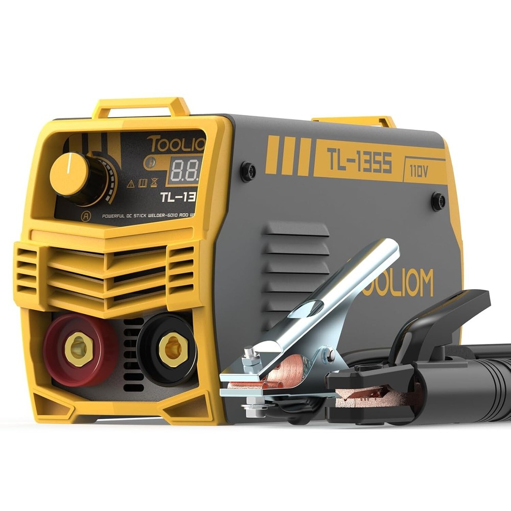 110V Digital Display Stick Welder with Adjustable Strap - Lightweight & Portable