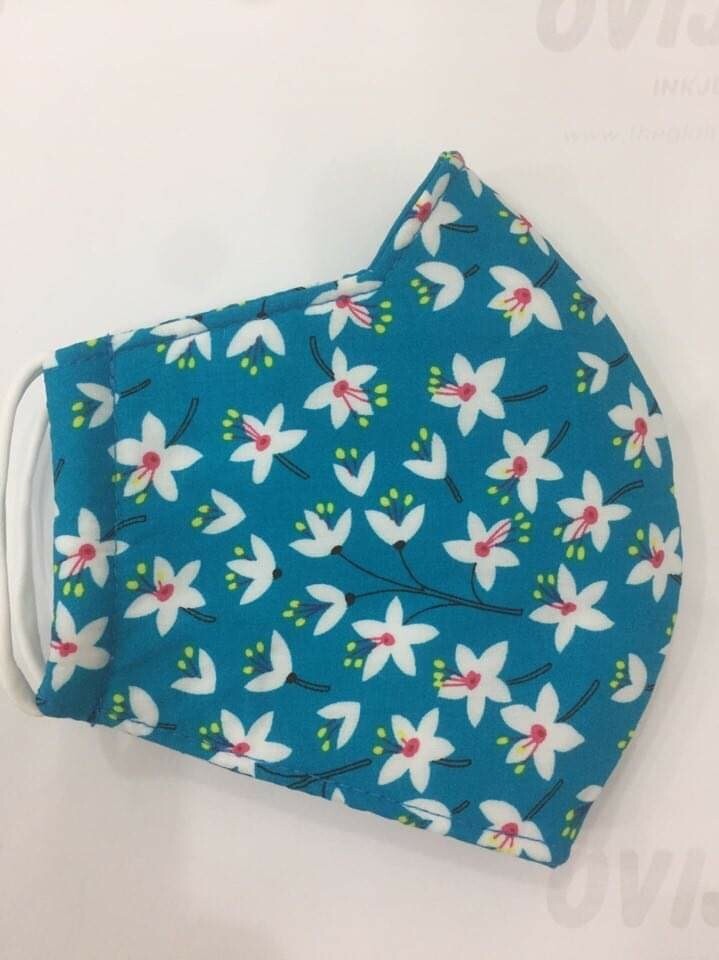 COTTON FACE MASK-WASHABLE, REUSABLE, BREATHABLE
