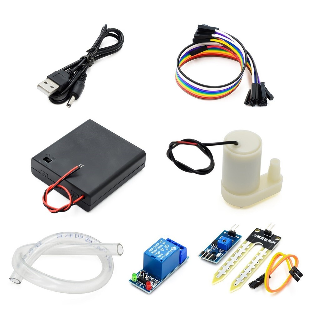Automatic Irrigation Module DIY Kit Soil Moisture Detection Water Pumping