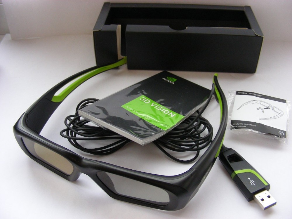NVIDIA 3D Vision Wired Glasses