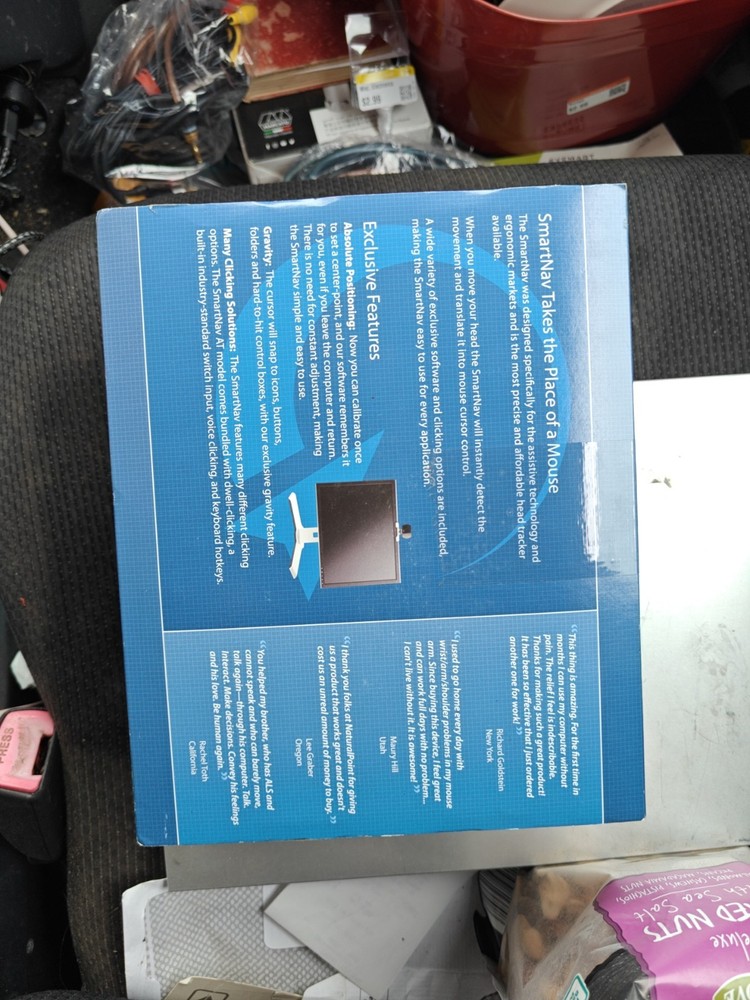 2008 NaturalPoint SmartNav 4:EG Cursor Control / Hands-Free Ergonomic Mouse