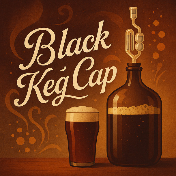 LD Carlson Black Keg Cap