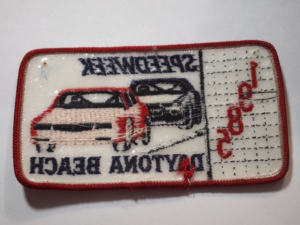 1985 Daytona Beach Speedweeks Racing Event Patch