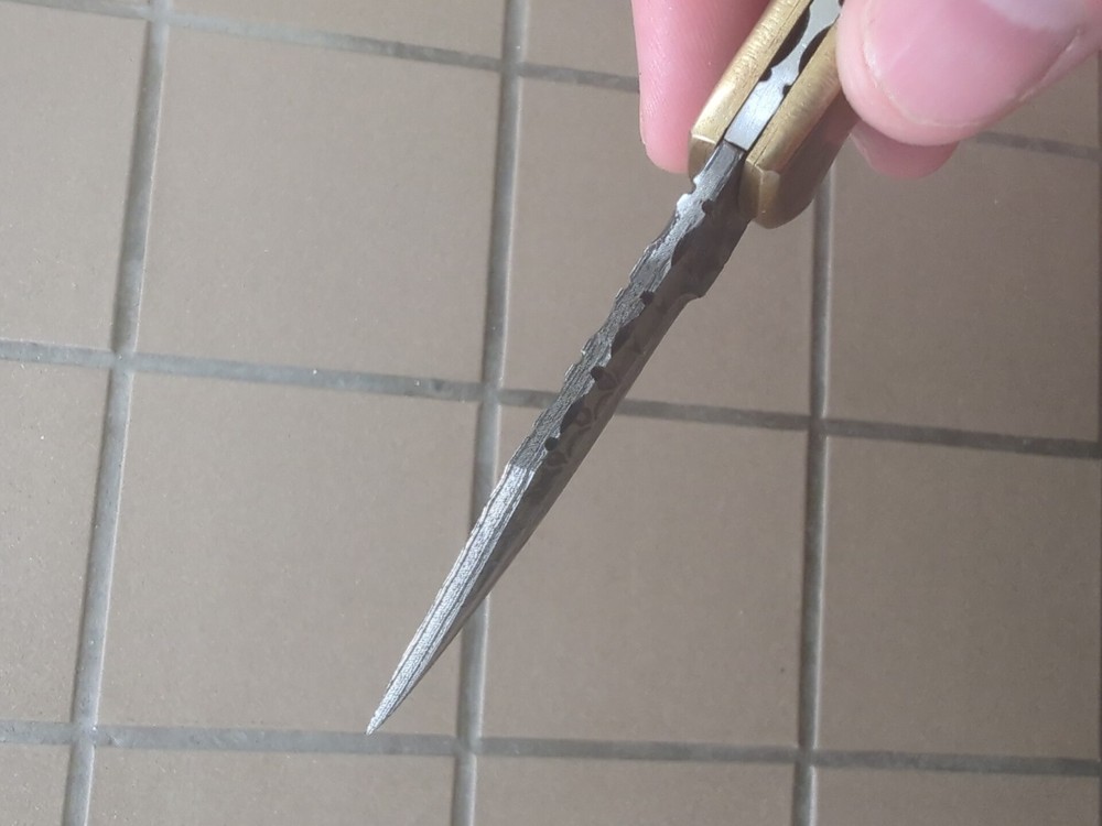 Damascus Pocket Knife