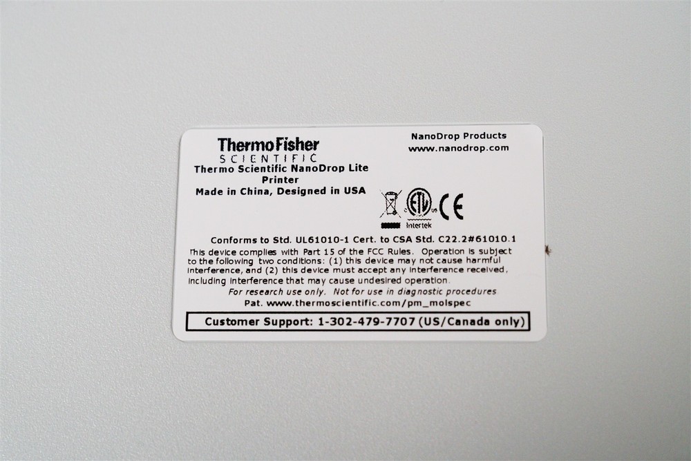 Thermo Scientific NanoDrop Lite Printer