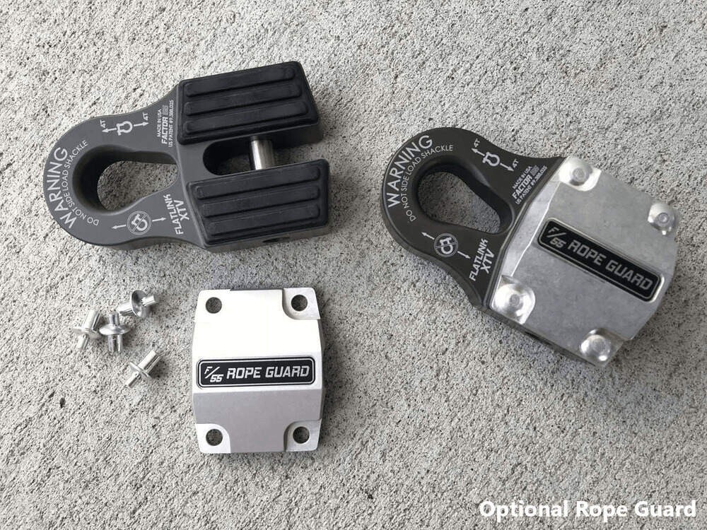 Factor 55 Flat Link XTV Blue Rope Guard & Rope Spool