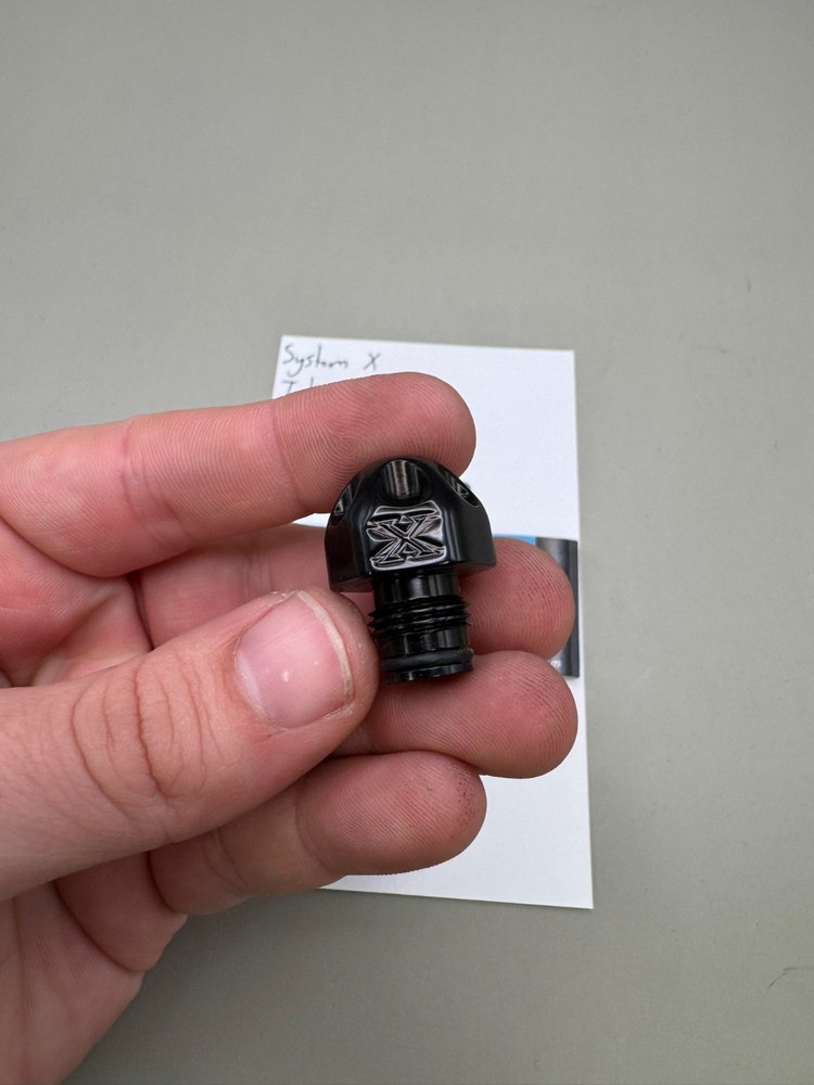 System X Intimidator Ram Cap-Gloss Black