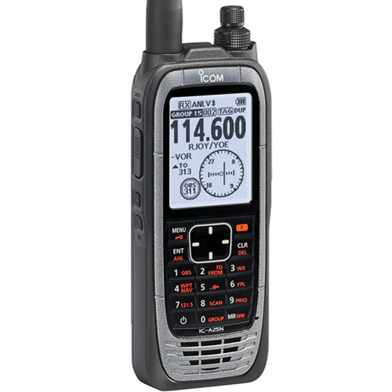 ICOM IC-A25N Handheld Nav/Com Transceiver w/Bluetooth