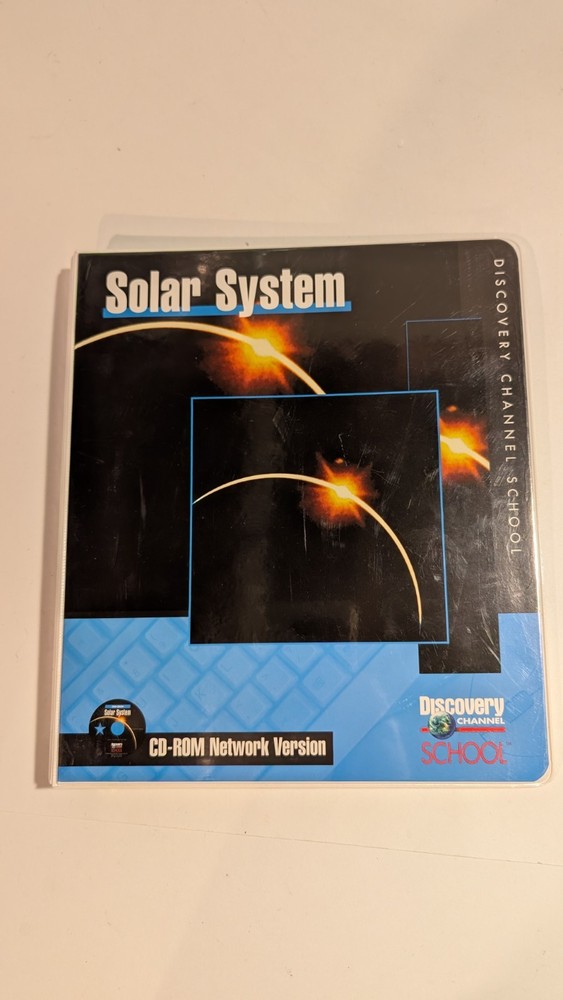 Discovery Channel School Solar System CD-ROM Network Version 2000 *"*New