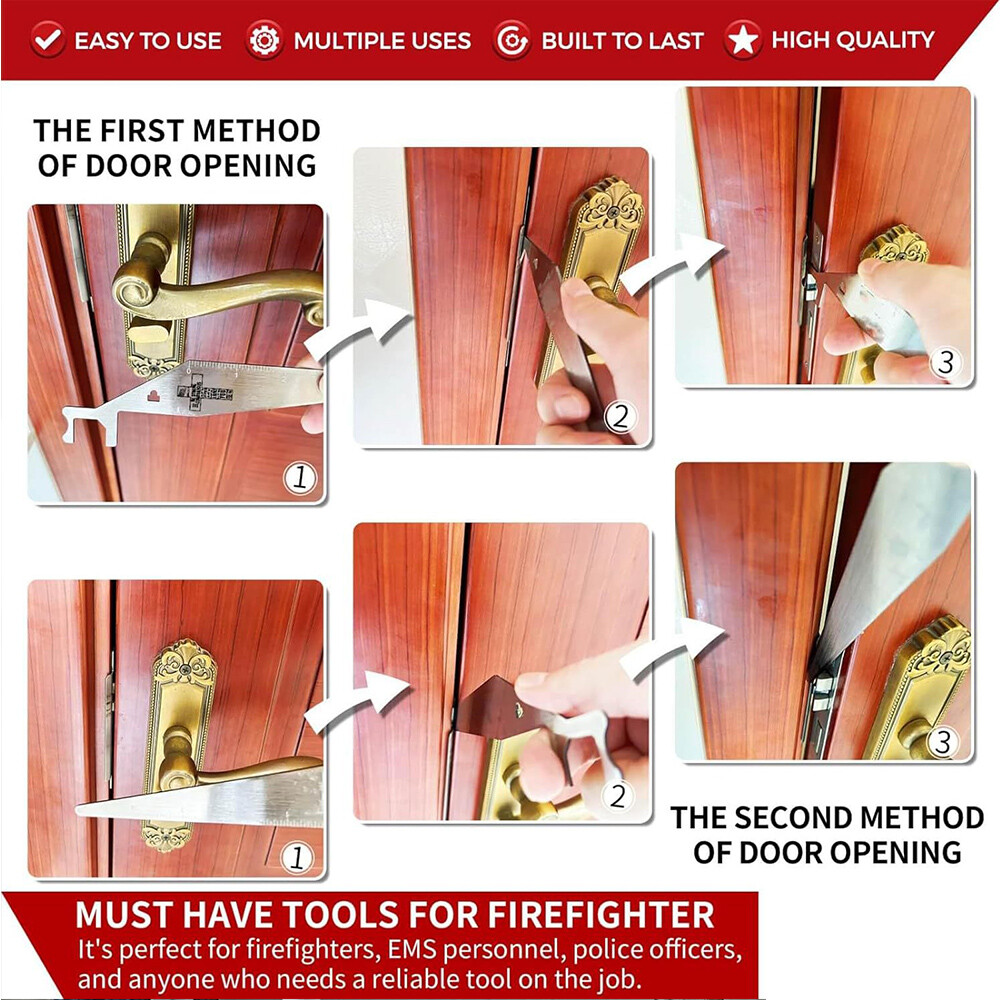Firefighter Multitools, Pry Bar Tools for First Responders and Firefighters US *