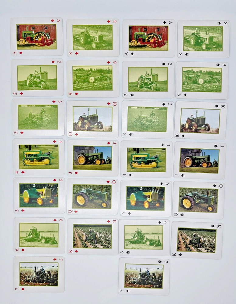 John Deere Collectable Playing Cards Complete Deck -A31
