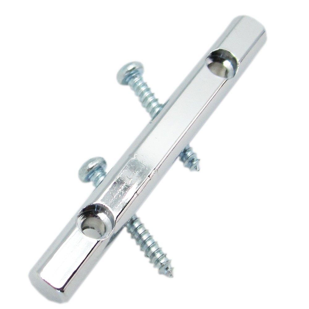 Authentic Floyd Rose 1000 Series String Retainer w/ Screws; Chrome