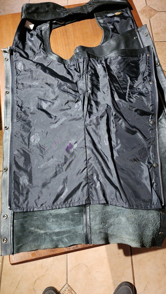 Harley Davidson Leather Chaps Men's