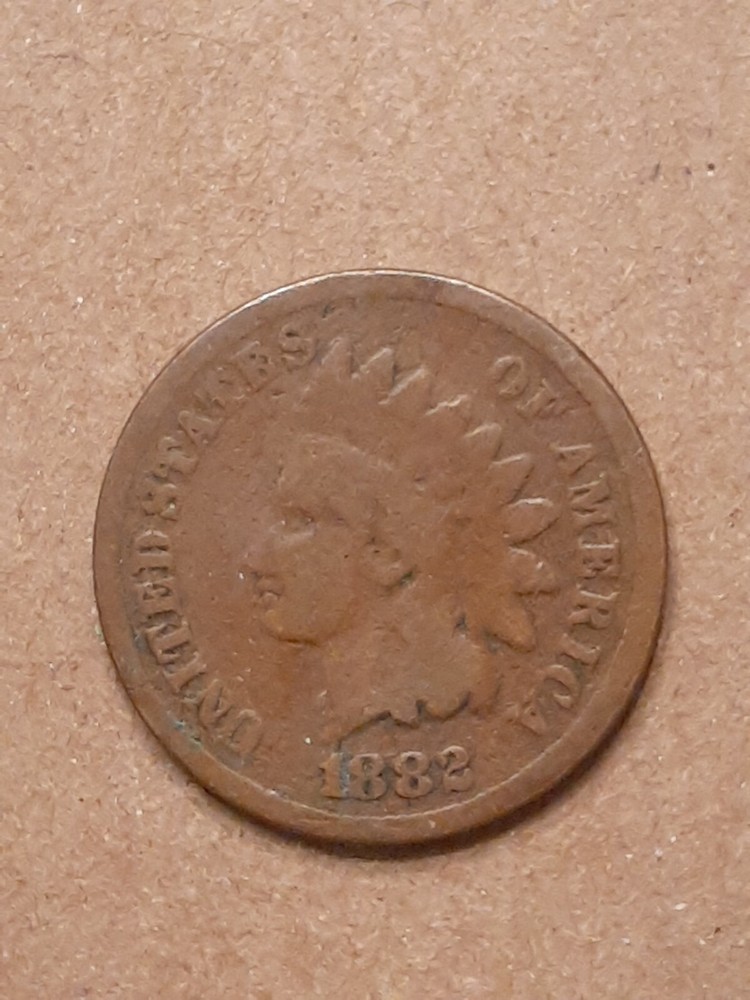 1882 INDIAN HEAD CENT