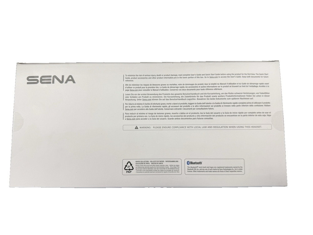 Sena 60s Bluetooth Communication System Intercom Harman Kardon Single 60S-01