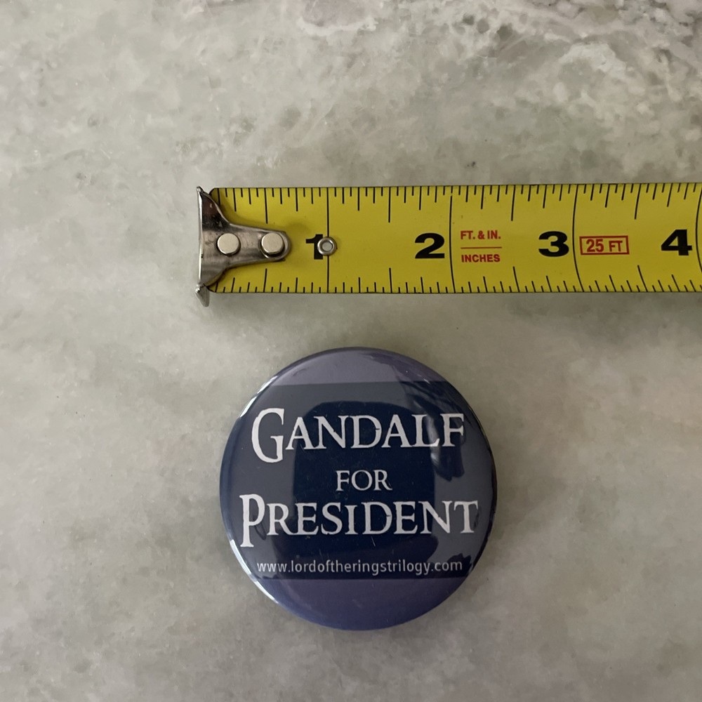 Gandalf For President Pinback Button