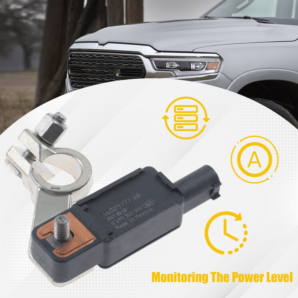 Black Battery Sensor Replace Fit for Jeep Gladiator Ram 1500 68289207AC