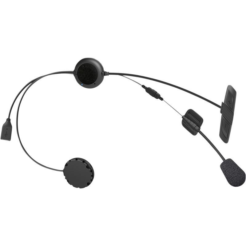 SENA 3S Plus Universal Bluetooth Communication Headset for Open Face Helmets