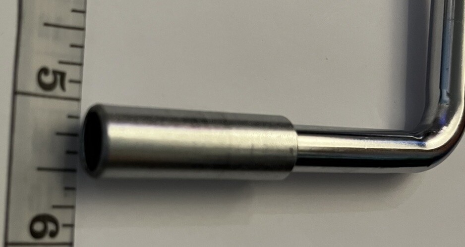 Sidewind Crank Jack Handle, Black Rounded *SEE PHOTOS & READ DESCRIPTION *