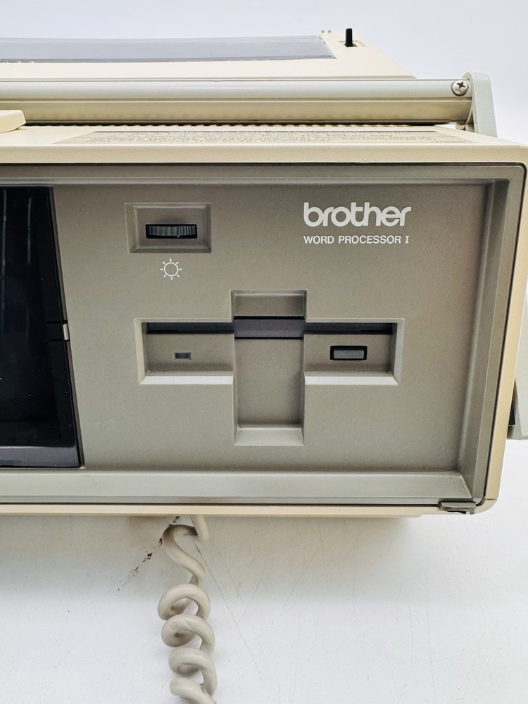 Brother WP-55 Desktop Word Processor Vintage Tested Powers On READ
