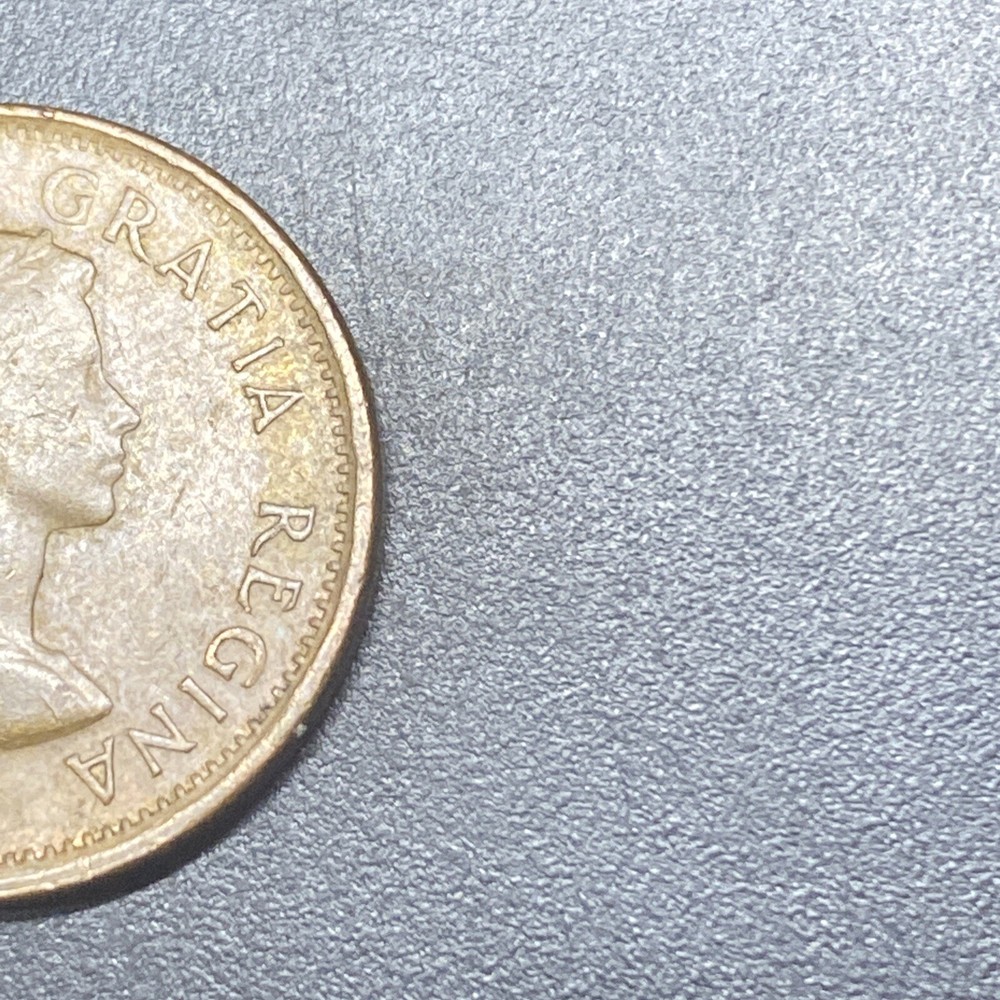 1963 Canada 1 Cent Good Condition Penny Coin