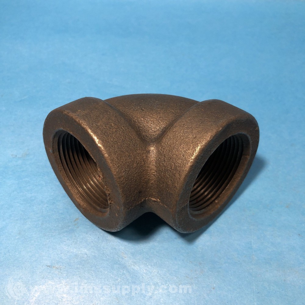 Black Iron Elbow 90 Pipe Thread Fitting FNIP