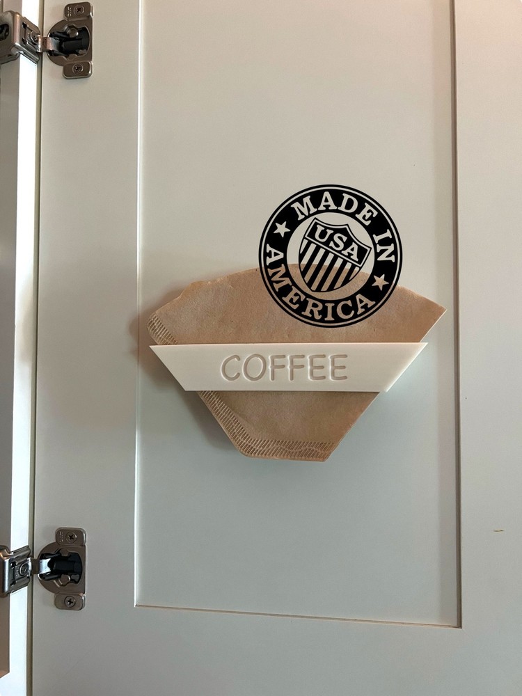 #4 Coffee Filter Wall Mounted Storage Melita Cone