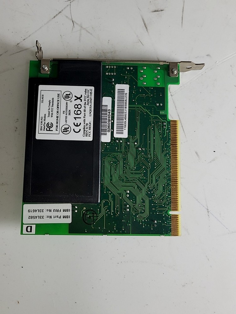 IBM 33l4582 PCI Fax Modem