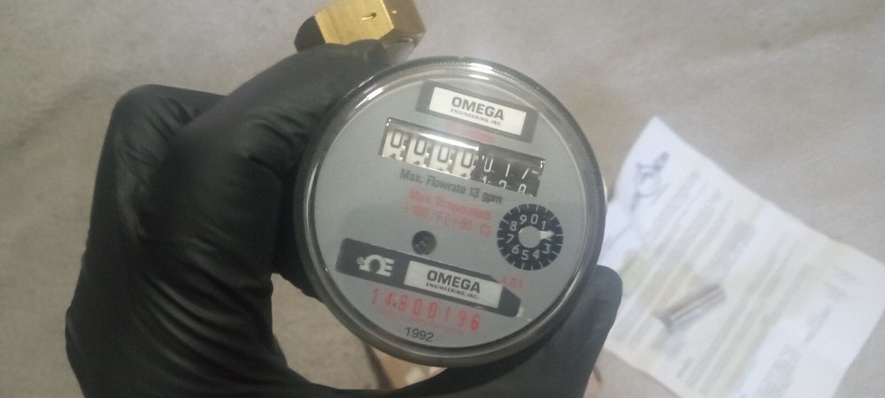 "Omega" FTB-4005 Water Meter 1/2" Cold