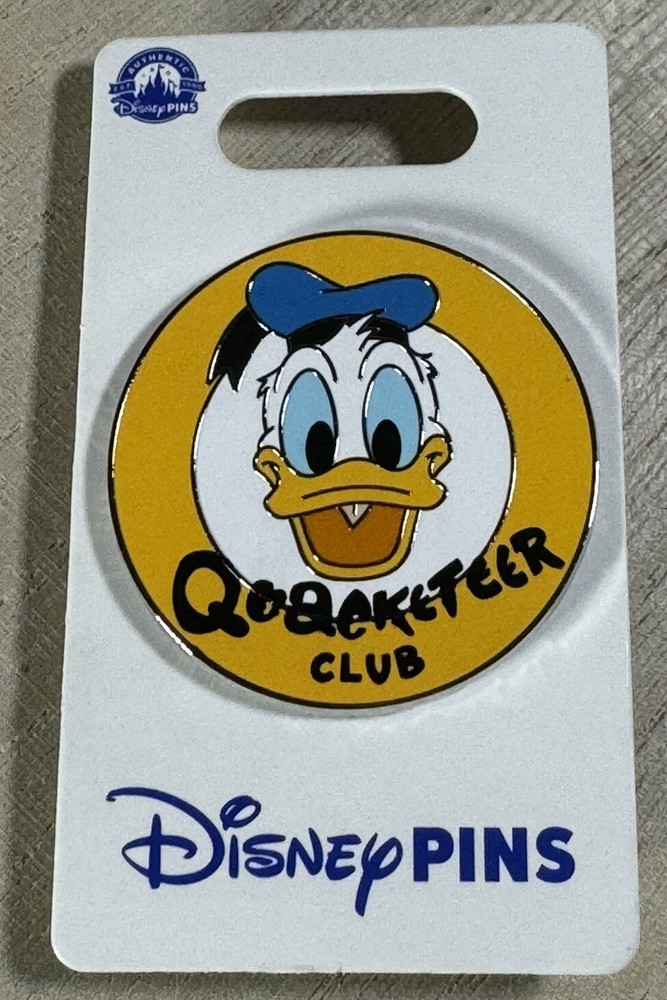 Disney 2024 Quacketeer Donald Duck pin