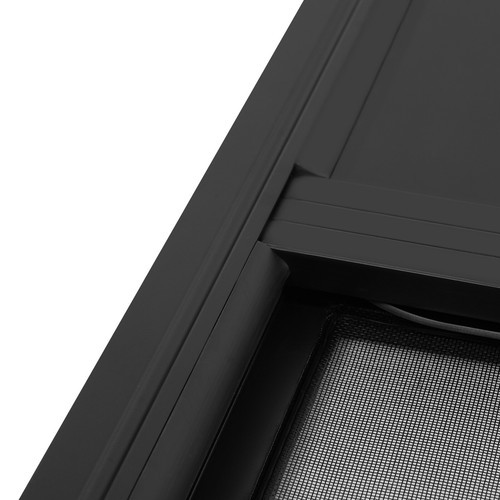 2Pcs RV Window Slide Window Rectangular Vertical Clip-on Mounting Venting Window